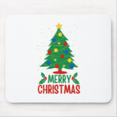 Frohe Weihnachten Mousepad (Vorne)