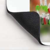 Frohe Weihnachten Mousepad (Ecke)