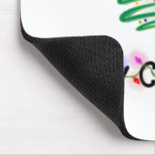 Frohe Weihnachten Mousepad (Ecke)