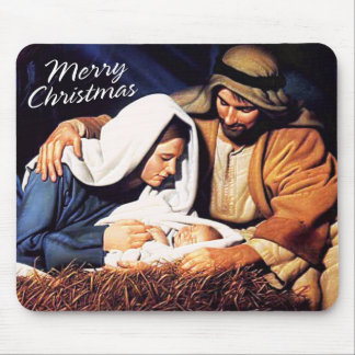 Frohe Weihnachten Mousepad