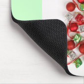 Frohe Weihnachten Mousepad (Ecke)