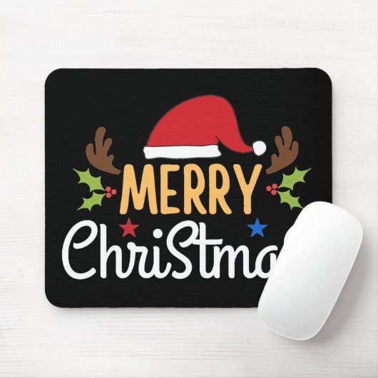 Frohe Weihnachten Mousepad (Mit Mouse)