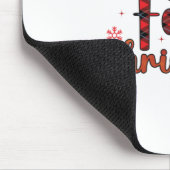 Frohe Weihnachten Mousepad (Ecke)