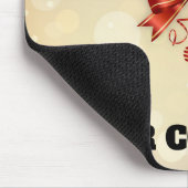 Frohe Weihnachten Mousepad (Ecke)