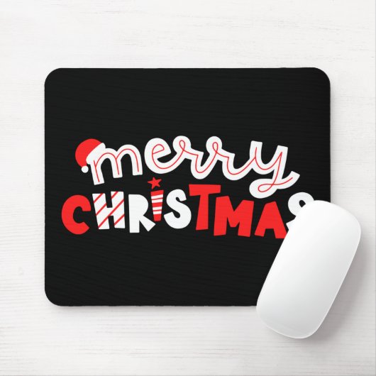 Frohe Weihnachten Mousepad (Mit Mouse)