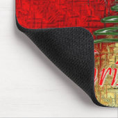 Frohe Weihnachten Mousepad (Ecke)