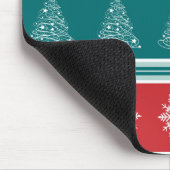 Frohe Weihnachten Mousepad (Ecke)