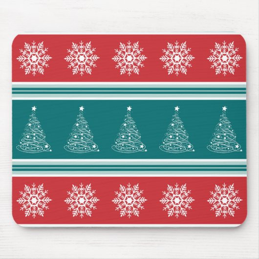 Frohe Weihnachten Mousepad (Vorne)