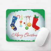 Frohe Weihnachten Mousepad (Mit Mouse)
