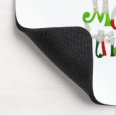 Frohe Weihnachten Mousepad (Ecke)