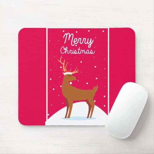 Frohe Weihnachten Mousepad (Mit Mouse)