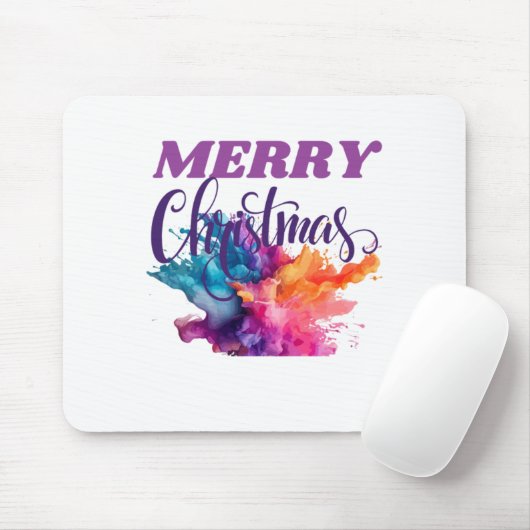 Frohe Weihnachten Mousepad (Mit Mouse)