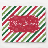 Frohe Weihnachten Mousepad (Vorne)