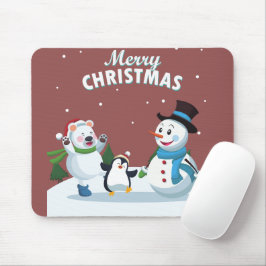 Frohe Weihnachten Mousepad