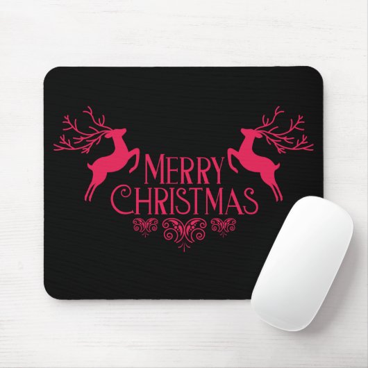 Frohe Weihnachten Mousepad (Mit Mouse)
