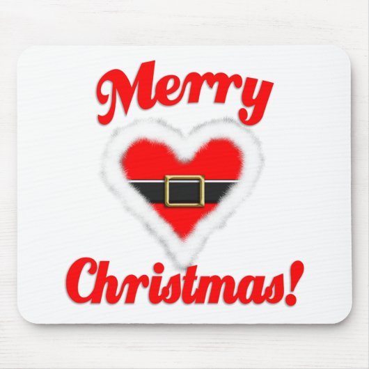 Frohe Weihnachten Mousepad (Vorne)