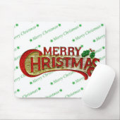 Frohe Weihnachten Mousepad (Mit Mouse)