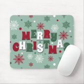 Frohe Weihnachten Mousepad (Mit Mouse)