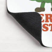 Frohe Weihnachten Mousepad (Ecke)