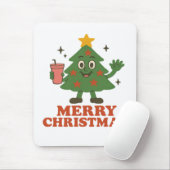 Frohe Weihnachten Mousepad (Mit Mouse)