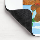 Frohe Weihnachten Mousepad (Ecke)