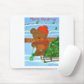 Frohe Weihnachten Mousepad (Mit Mouse)