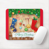 Frohe Weihnachten Mousepad (Mit Mouse)
