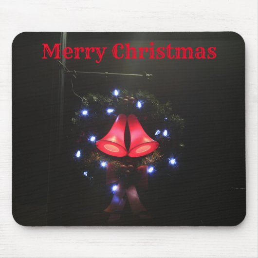 Frohe Weihnachten Mousepad (Vorne)