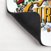 Frohe Weihnachten Mousepad (Ecke)