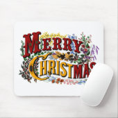 Frohe Weihnachten Mousepad (Mit Mouse)