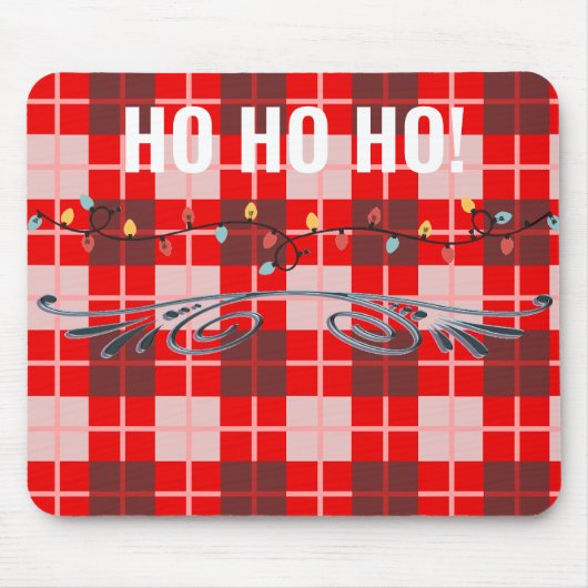 Frohe Weihnachten Mousepad (Vorne)