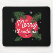Frohe Weihnachten Mousepad (Vorne)