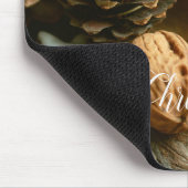 Frohe Weihnachten Mousepad (Ecke)