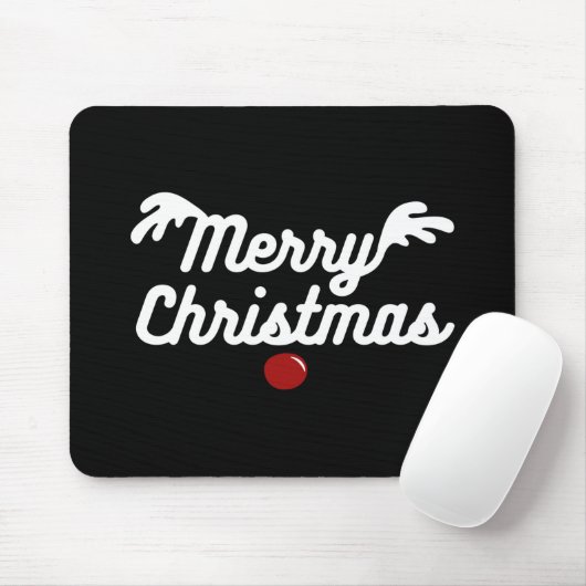 Frohe Weihnachten Mousepad (Mit Mouse)