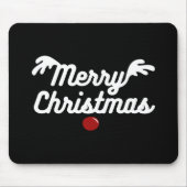 Frohe Weihnachten Mousepad (Vorne)