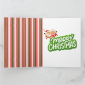 Frohe Weihnachten Mr. Clause Karte (Innenseite)