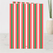 Frohe Weihnachten Mr. Clause Karte (Rückseite)