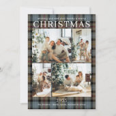 Frohe Weihnachten Multi Foto Karo (Vorderseite)