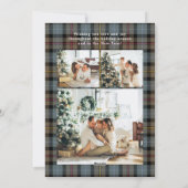 Frohe Weihnachten Multi Foto Karo (Rückseite)