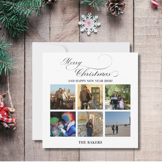 Frohe Weihnachten Multi-Fotos