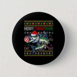 Frohe Weihnachten Musky Santa Musky Xmas Kostüme F Button