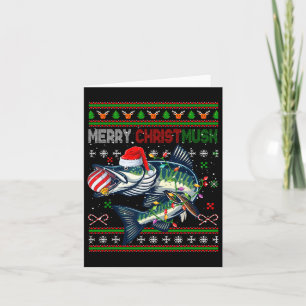 Frohe Weihnachten Musky Weihnachtsmann Musky Xmas  Karte