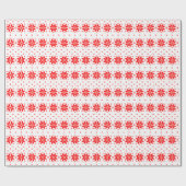 Frohe Weihnachten Muster 5 Geschenkpapier (Flach)