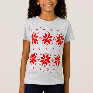 Frohe Weihnachten Muster 5 T-Shirt