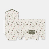 Frohe Weihnachten Mute Holly Foliage Urlaub Geschenkschachtel (Ungefaltet)