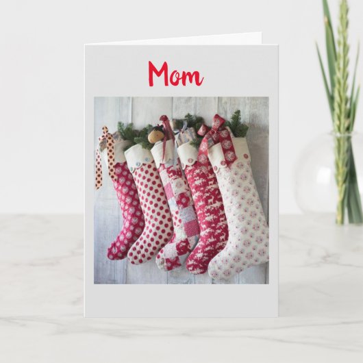 FROHE WEIHNACHTEN ***MUTTER*** MIT LIEBE & DANK (Vorderseite)