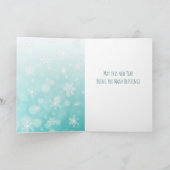 Frohe Weihnachten Myasthenia Gravis Warrior Holida Karte (Innenseite)