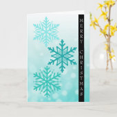 Frohe Weihnachten Myasthenia Gravis Warrior Holida Karte (Gelbe Blume)