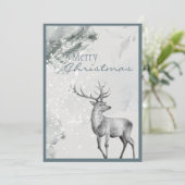 Frohe Weihnachten nach dem Winter Weihnachten (Stehend Vorderseite)