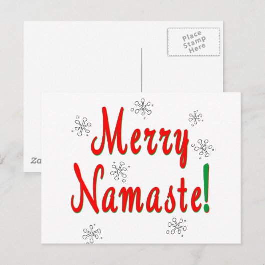 Frohe Weihnachten nachtsgeschenke (Vorne/Hinten)